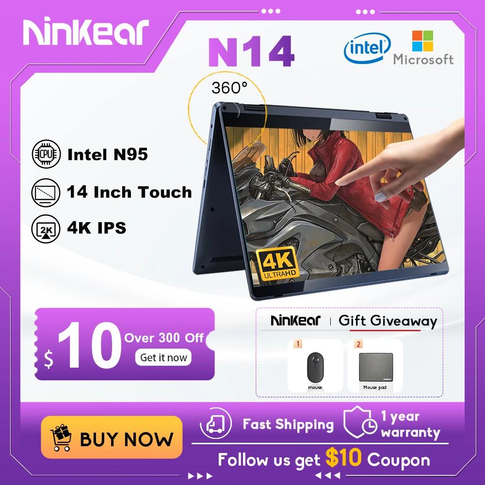 Ninkear N14 Ʈ, 14 ġ 4K ġũ Ʈ, 12   N95 μ, 12GB DDR5 + 1TB SSD,  11 Ʈ